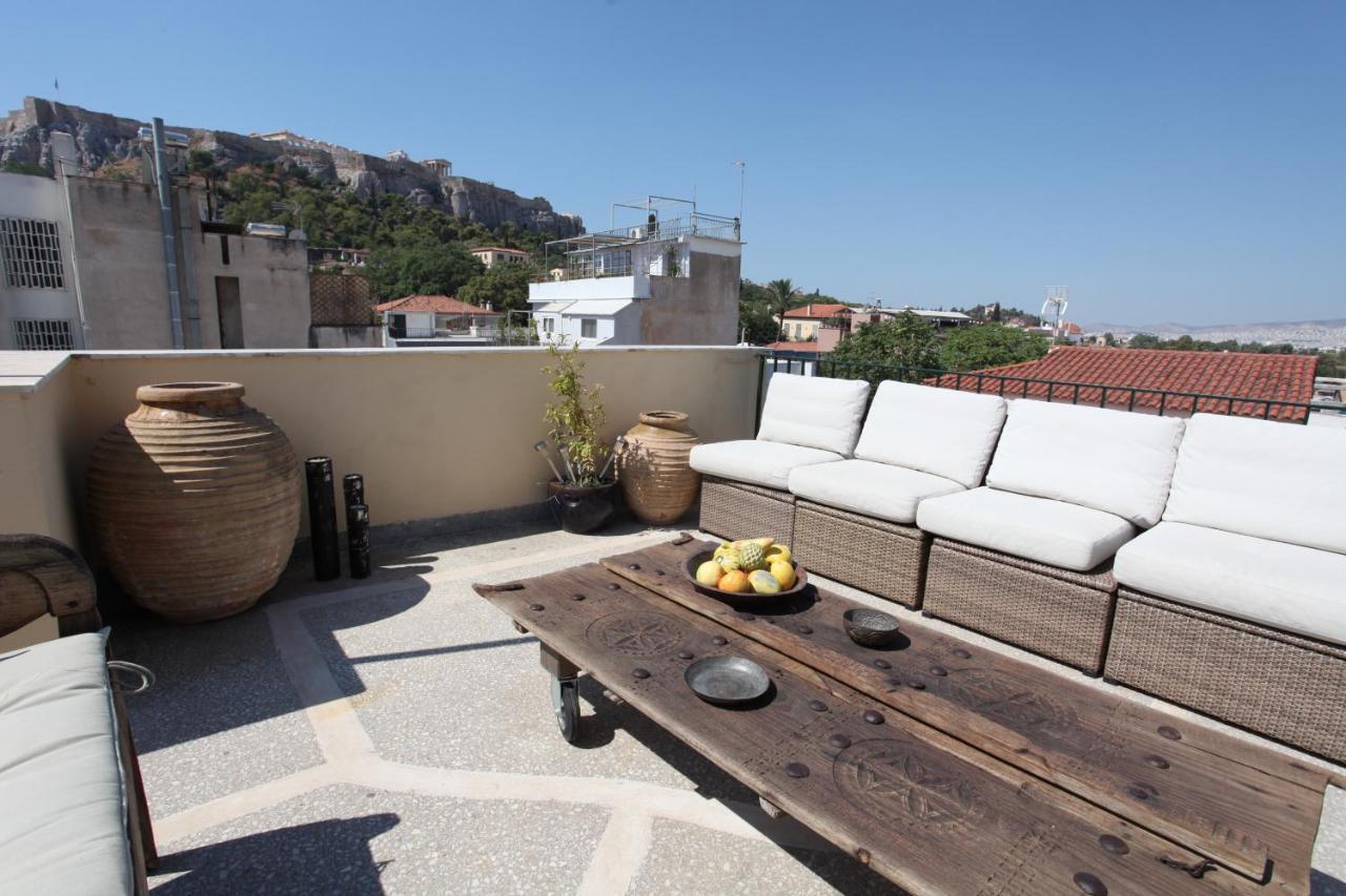 Plaka Two-Storey Penhouse With Acropolis Views Pl6 Atenas Exterior foto